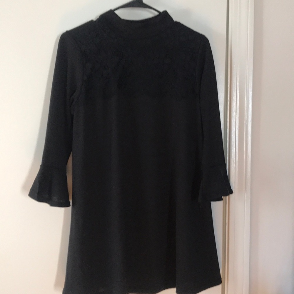 🌟5 for $15🌟 Mockneck lace sweater dress